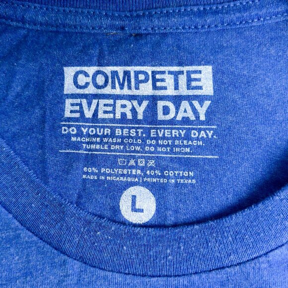 TEXAS STRONG Men's Texan Shirt Size Large Cowboys Compete Everyday - Picture 3 of 7